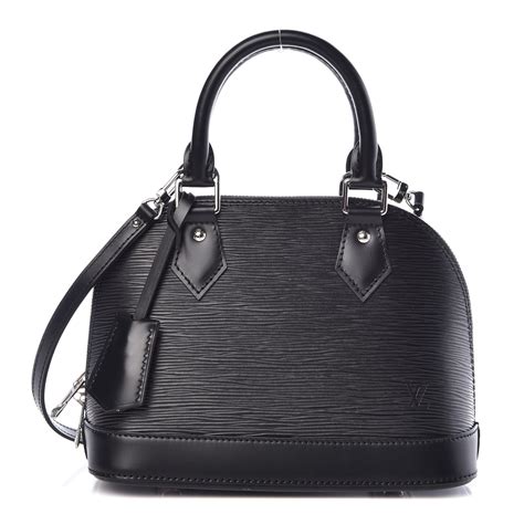 louis vuitton alma epi black